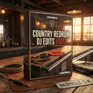 Country Redrum DJ Edits Vol 2 3D box mockup