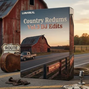 Country Redums Vol 3 DJ Edits 3D box mockup