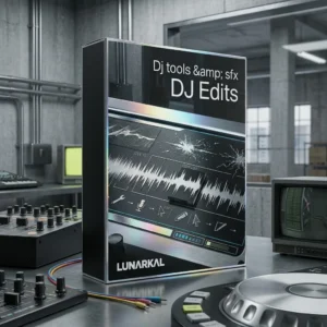 Dj tools & sfx DJ Edits 3D box mockup