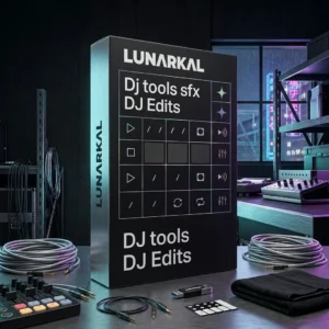 Dj tools sfx DJ Edits 3D box mockup