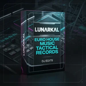 Euro House Music Tactical Records April 2025 Vol 2 DJ Edits 3D box mockup