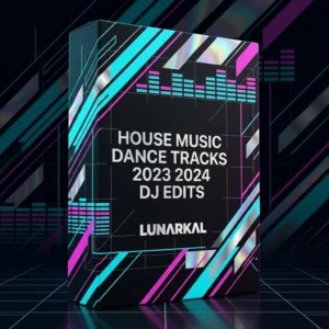 House Music Dance Tracks 2023 2024 DJ Edits 3D box mockup