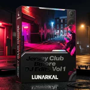 Jersey Club Bmore DJ Edits Vol 1 3D box mockup