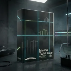 Minimal Tech House Vol 1 DJ Edits 3D box mockup