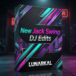 New Jack Swing DJ Edits 3D box mockup