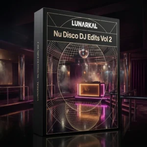 Nu Disco DJ Edits Vol 2 3D box mockup