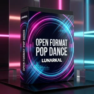 Open Format Pop Dance 3D box mockup