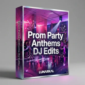 Prom Party Anthems DJ Edits 3D box mockup