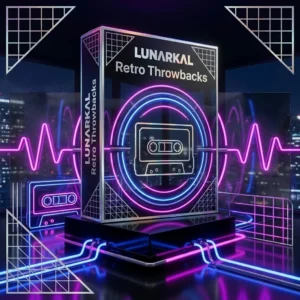 Retro Throwbacks 3D box mockup