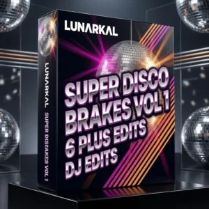 Super Disco Brakes Vol 1 6 Plus Edits DJ Edits 3D box mockup