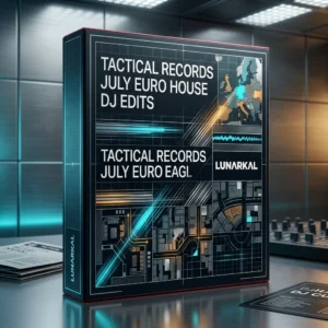 Tactical Records July Euro House DJ Edits 3D box mockup