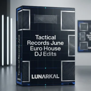 Tactical Records June Euro House DJ Edits 3D box mockup