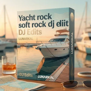 Yacht rock soft rock dj edits DJ Edits 3D box mockup